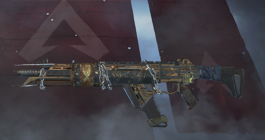 The Last Spartan, a Golden R301 Assault Rifle