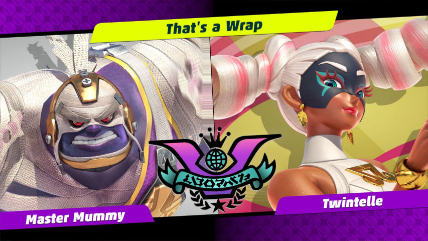 Master Mummy takes on Twintelle in the new Party Crash