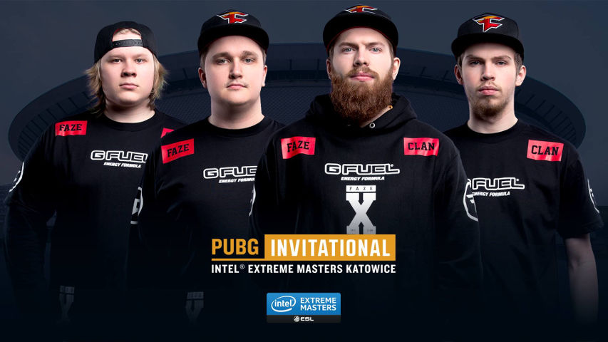 The first team invited, from the EU region, FaZe Clan