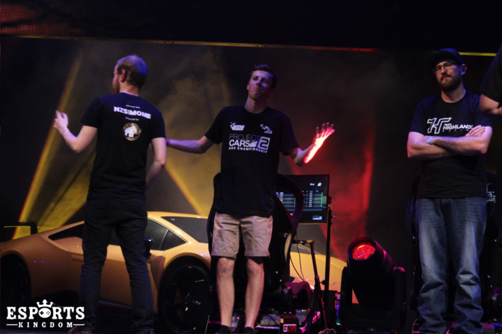 Fan favorite, MonkeyMatt, shrugging after a hard fought lose