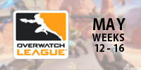 Overwatch Tier Rankings: Overwatch League May (Weeks 12-16)