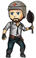 PUBG character